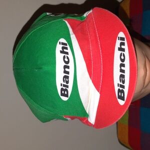Bianchi Basic Bicycle Cycle Cap White Free Size basic style Cycling Accessory JP